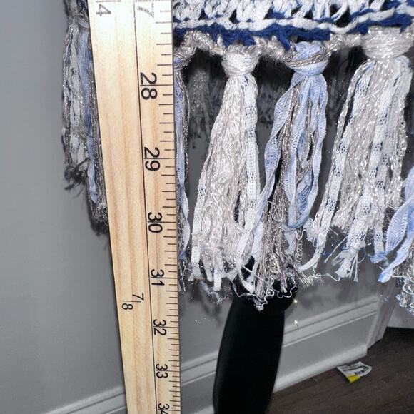 Chico’s Boho Chic Blue Cardigan – Size Small | Bohemian - Picture 10 of 14